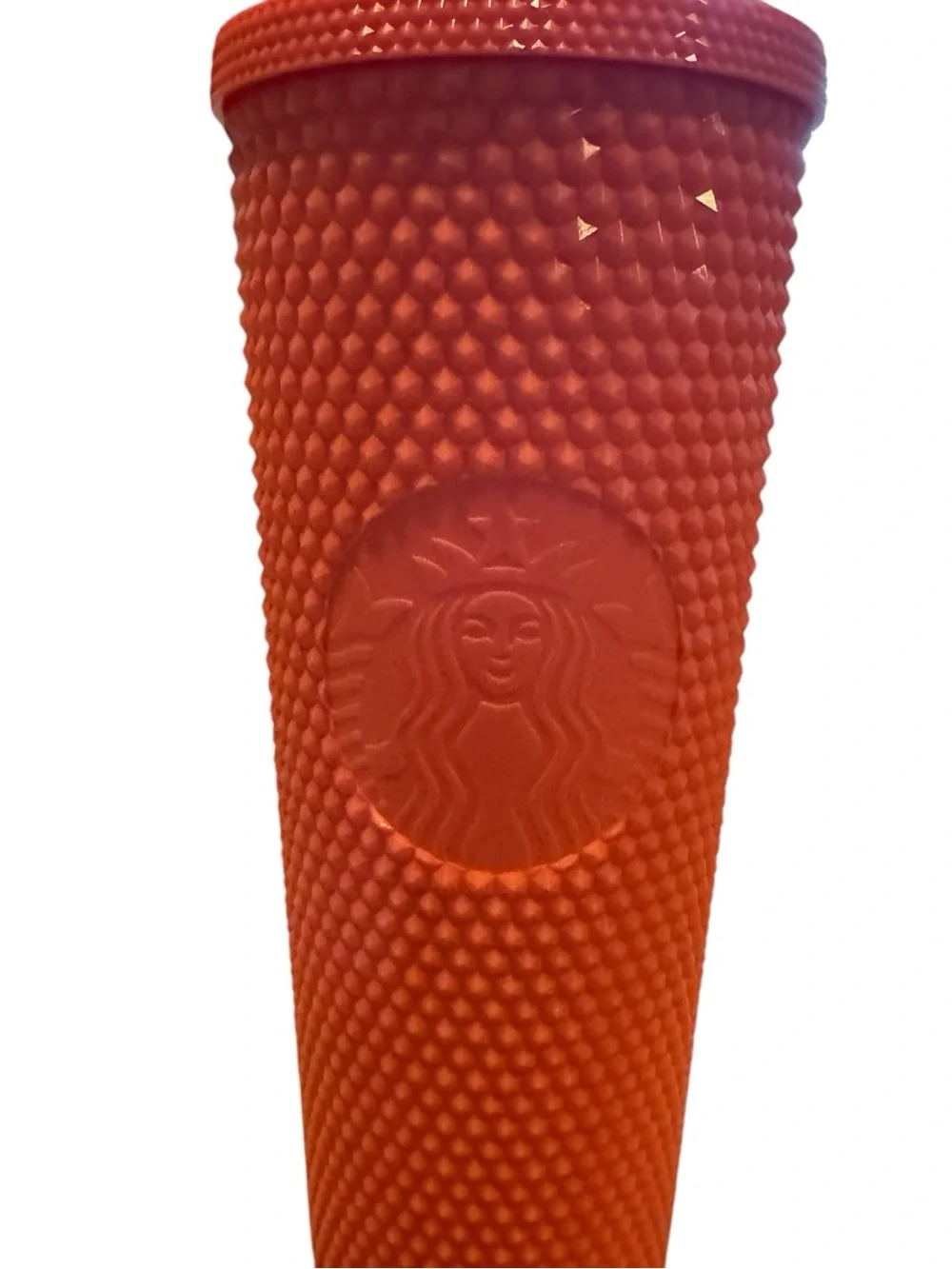 Starbucks Dragonfruit Pink Studded 2022 Tumbler with Lime Straw NEW 24 Oz Venti